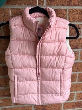 GAP Pink Puffer Vest for Kids